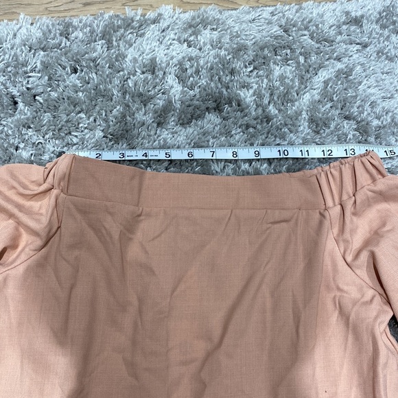 NWT Showpo Roll Away Dress in BLUSH - Picture 12 of 12